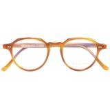 Cutler & Gross - 1313 Kingsman Optical Round Glasses - Striped Mustard Havana - Luxury