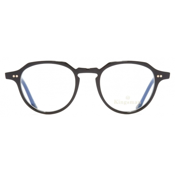 Cutler & Gross - 1313 Kingsman Optical Round Glasses - Black - Luxury - Cutler & Gross Eyewear