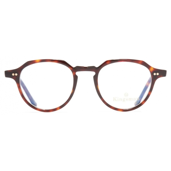 Cutler & Gross - 1313 Kingsman Optical Round Glasses - Dark Turtle - Luxury - Cutler & Gross