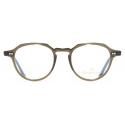 Cutler & Gross - 1313 Kingsman Optical Round Glasses - Olive - Luxury - Cutler & Gross Eyewear