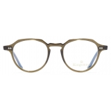 Cutler & Gross - 1313 Kingsman Optical Round Glasses - Olive - Luxury - Cutler & Gross Eyewear