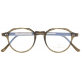 Cutler & Gross - 1313 Kingsman Optical Round Glasses - Olive - Luxury - Cutler & Gross Eyewear