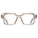 Cutler & Gross - The Great Frog Bones Link Square Optical Glasses - Sand Crystal - Luxury