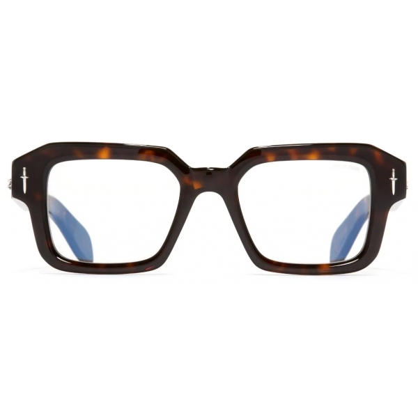 Cutler & Gross - The Great Frog Bones Link Square Optical Glasses - Havana - Luxury