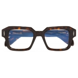 Cutler & Gross - The Great Frog Bones Link Square Optical Glasses - Havana - Luxury