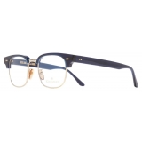 Cutler & Gross - 0004 Kingsman Optical Round Glasses - Classic Navy Blue - Luxury