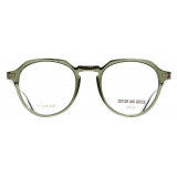 Cutler & Gross - 1302 Round Optical Glasses - Small - Seaweed Green - Luxury