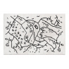 Qeeboo - ChoreograpHer Carpet Rectangular Small - Qeeboo Carpet by Shantell Martin - Furnishing - Home