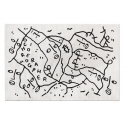 Qeeboo - ChoreograpHer Carpet Rectangular - Tappeto Qeeboo by Shantell Martin - Arredo - Casa