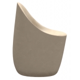 Qeeboo - Cobble Chair Ottawa Moleskin - Qeeboo Chair by Elisa Giovannoni - Furnishing - Home