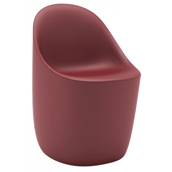 Qeeboo - Cobble Chair - Indian Red - Qeeboo Chair by Elisa Giovannoni - Furnishing - Home