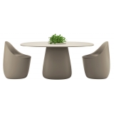 Qeeboo - Cobble Table 160 HPL Bucket - Ottawa - Qeeboo Table by Elisa Giovannoni - Furnishing - Home