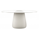 Qeeboo - Cobble Table 160 HPL Bucket - White Warm - Tavolo Qeeboo by Elisa Giovannoni - Arredo - Casa