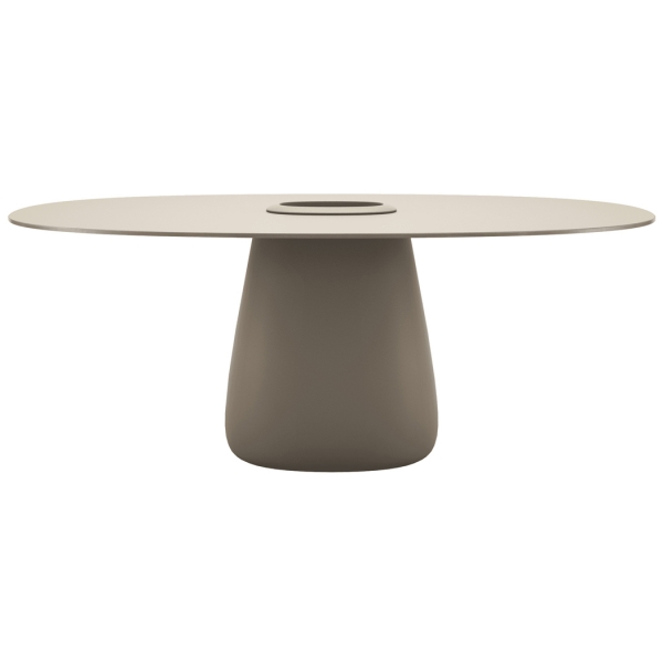 Qeeboo - Cobble Table 190 HPL Bucket - Ottawa - Qeeboo Table by Elisa Giovannoni - Furnishing - Home