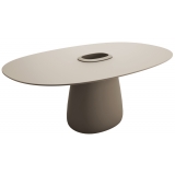 Qeeboo - Cobble Table 190 HPL Bucket - Ottawa - Qeeboo Table by Elisa Giovannoni - Furnishing - Home