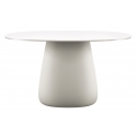 Qeeboo - Cobble Table Top 135 cm HPL - White Warm - Qeeboo Table by Elisa Giovannoni - Furnishing - Home