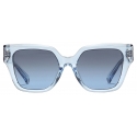 Dolce & Gabbana - Occhiale da Sole DNA - Azzurro Trasparente - Dolce & Gabbana Eyewear