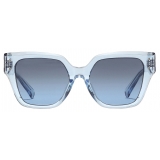 Dolce & Gabbana - DNA Sunglasses - Transparent Light Blue - Dolce & Gabbana Eyewear