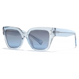 Dolce & Gabbana - Occhiale da Sole DNA - Azzurro Trasparente - Dolce & Gabbana Eyewear