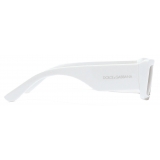 Dolce & Gabbana - DNA Sunglasses - White - Dolce & Gabbana Eyewear