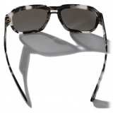 Dolce & Gabbana - Mirror Logo Sunglasses - Grey Havana - Dolce & Gabbana Eyewear