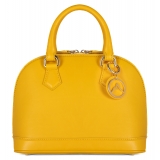 Avvenice - Imperium - Borsa in Pelle Premium - Giallo - Handmade in Italy - Exclusive Luxury Collection