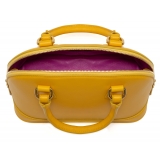 Avvenice - Imperium - Borsa in Pelle Premium - Giallo - Handmade in Italy - Exclusive Luxury Collection