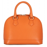 Avvenice - Imperium - Borsa in Pelle Premium - Arancione - Handmade in Italy - Exclusive Luxury Collection