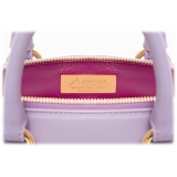 Avvenice - Imperium - Premium Leather Bag - Lilac - Handmade in Italy - Exclusive Luxury Collection