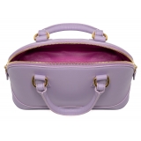 Avvenice - Imperium - Borsa in Pelle Premium - Lilla - Handmade in Italy - Exclusive Luxury Collection