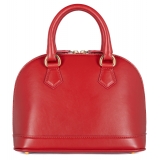 Avvenice - Imperium - Borsa in Pelle Premium - Rosso - Handmade in Italy - Exclusive Luxury Collection