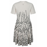 Alexander McQueen - Mini Dress - Ivory Black - Alexander McQueen Exclusive Luxury Collection