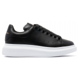 Alexander McQueen - Oversized Sneakers - Black White - Alexander McQueen Exclusive Luxury Collection