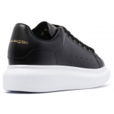 Alexander McQueen - Oversized Sneakers - Black White - Alexander McQueen Exclusive Luxury Collection