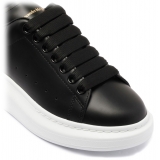 Alexander McQueen - Oversized Sneakers - Black White - Alexander McQueen Exclusive Luxury Collection