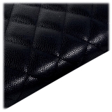 Chanel Vintage - Jumbo Classic Lambskin Double Flap - Black - Leather and Lambskin Handbag - Luxury High Quality