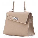 Hermès Vintage - Epsom Kelly en Desordre Sellier 20 - Brown - Leather and Calf Handbag - Luxury High Quality