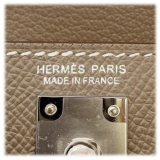 Hermès Vintage - Epsom Kelly en Desordre Sellier 20 - Brown - Leather and Calf Handbag - Luxury High Quality