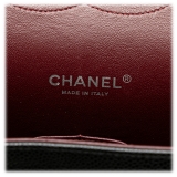 Chanel Vintage - Maxi Classic Caviar Double Flap - Black - Leather and Lambskin Handbag - Luxury High Quality