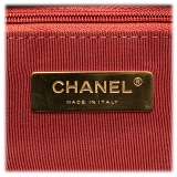 Chanel Vintage - Medium Lambskin 19 Flap - Nera - Borsa in Pelle e Agnello - Alta Qualità Luxury