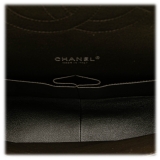 Chanel Vintage - Maxi Classic Lambskin Double Flap - Black - Leather and Lambskin Handbag - Luxury High Quality