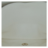 Chanel Vintage - Medium Bi-Stripe Classic Lambskin Double Flap - White - Leather and Lambskin Handbag - Luxury High Quality