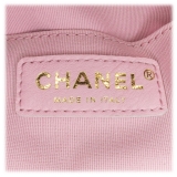 Chanel Vintage - Small Quilted Caviar Duma Pockets Drawstring Backpack - Pink - Leather and Lambskin Handbag - Luxury