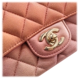 Chanel Vintage - Mini Square Ombre Iridescent Lambskin Flap - Pink - Leather and Lambskin Handbag - Luxury High Quality