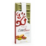 Bacco - Tipicità al Pistacchio - Ciokkobacco Maxi - Pistachio White Chocolate Bar - Artisan Chocolate - 400 g