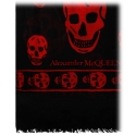 Alexander McQueen - Sciarpa Teschio - Nero Rosso - Alexander McQueen Exclusive Luxury Collection