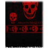 Alexander McQueen - Skull Scarf - Black Red - Alexander McQueen Exclusive Luxury Collection