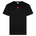 Alexander McQueen - Crew Neck T-Shirt - Black Red - Alexander McQueen Exclusive Luxury Collection