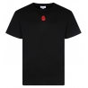 Alexander McQueen - Maglietta Girocollo - Nero Rosso - Alexander McQueen Exclusive Luxury Collection