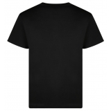 Alexander McQueen - Crew Neck T-Shirt - Black Red - Alexander McQueen Exclusive Luxury Collection